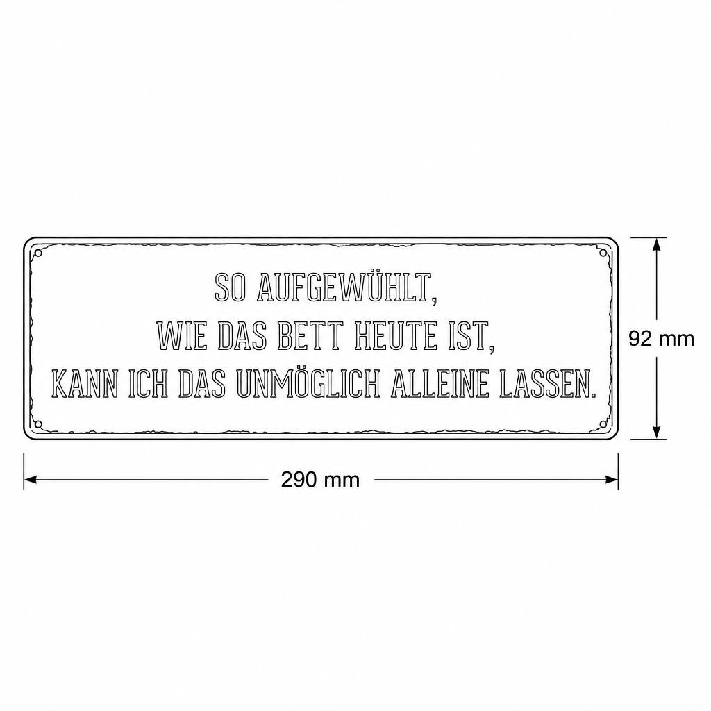 Maßskizze 