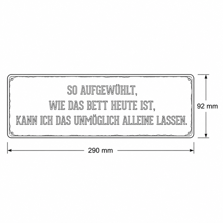 Maßskizze 