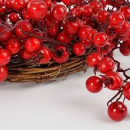 Mica Decorations Dekokranz Weihnachtskranz Rot 50 cm