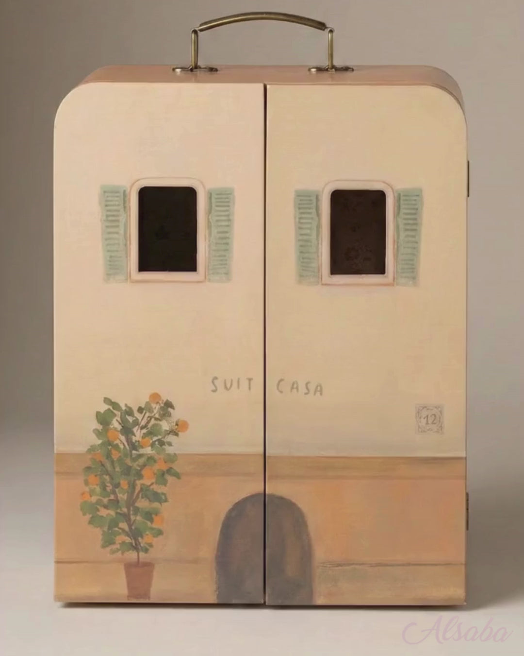 Maileg - SuitCasa Maus Koffer als Miniaturhaus für Little Sister und Little Brother