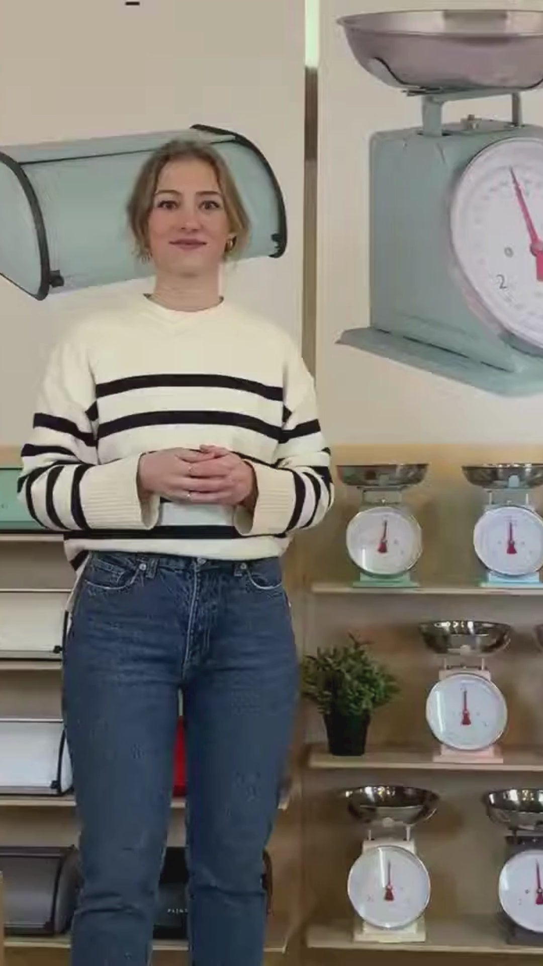 Plint - Skala Küchenwaage Vintage