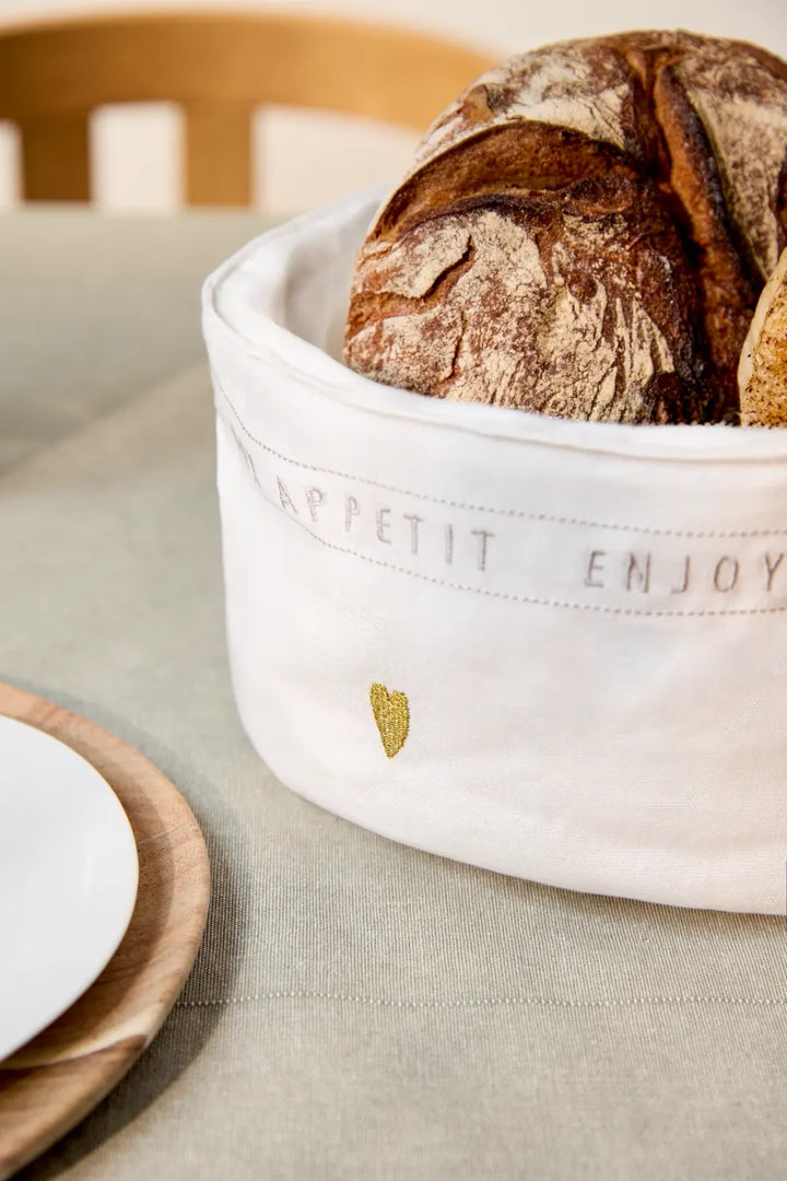 Räder Brotkorb Guten Appetit Groß aus Baumwolle