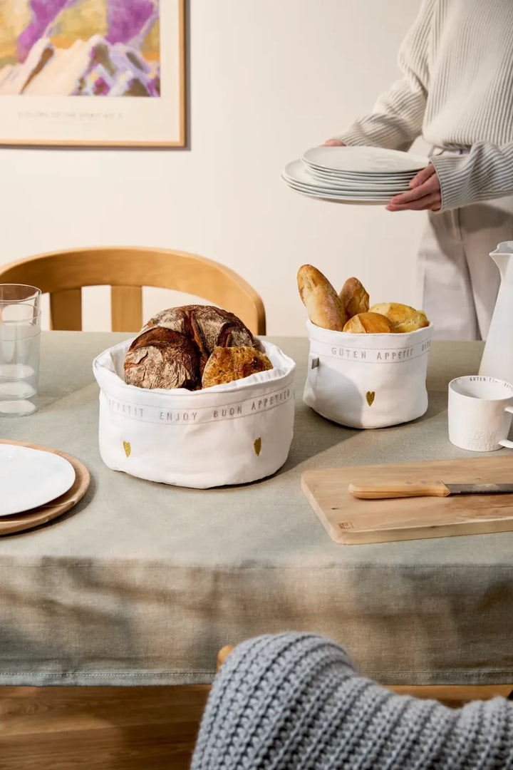 Räder Brotkorb Guten Appetit Groß aus Baumwolle