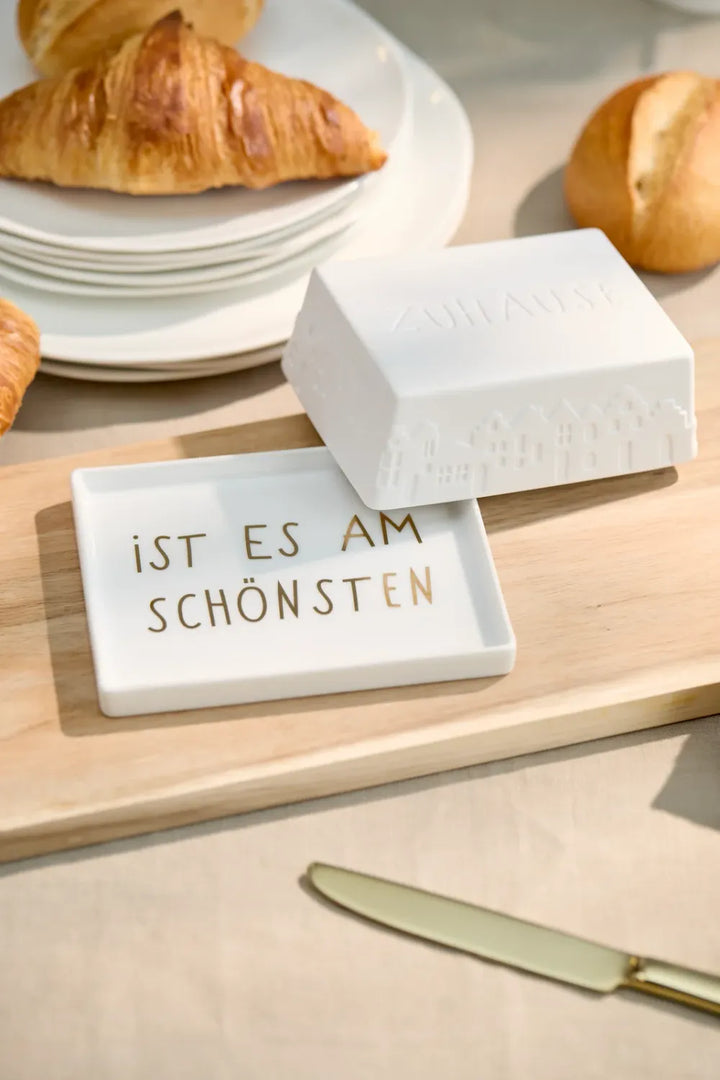 Räder Butterdose Zuhause Ist Es am Schönsten