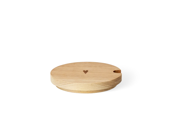 Räder Porzellandose mit Holzdeckel und Löffel