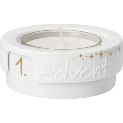 Räder Kleines Adventslicht aus Keramik