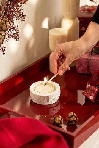 Räder Kleines Adventslicht aus Keramik