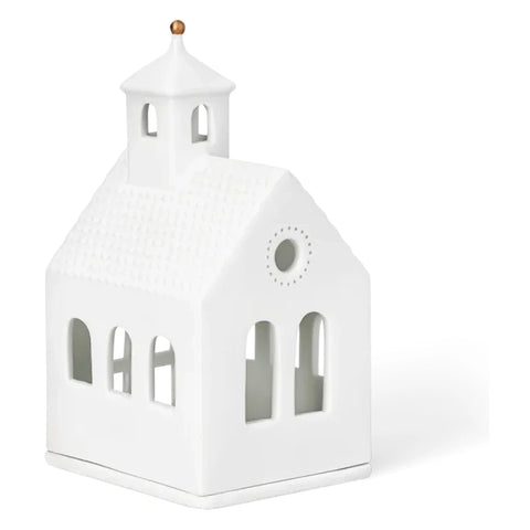 Räder Lichthaus Kapelle Porzellan Weiß 14,8 cm