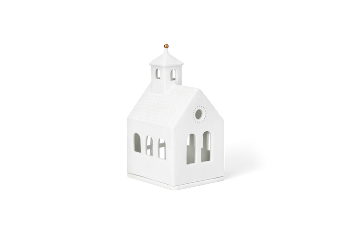 Räder Lichthaus Kapelle Porzellan Weiß 14,8 cm