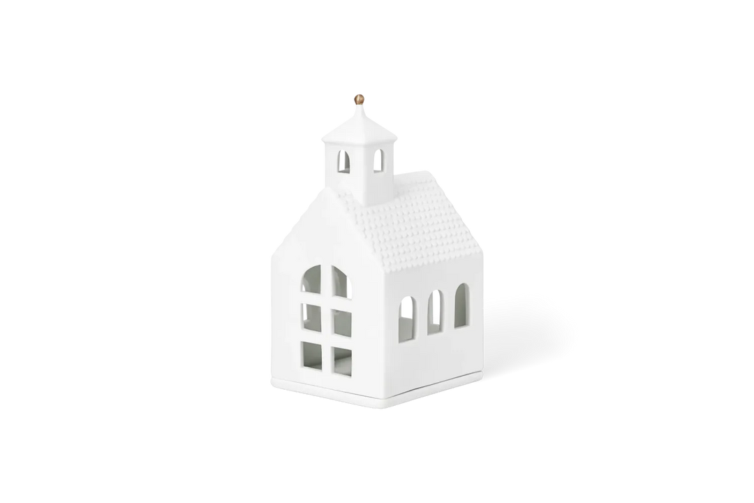 Räder Lichthaus Kapelle Porzellan Weiß 14,8 cm