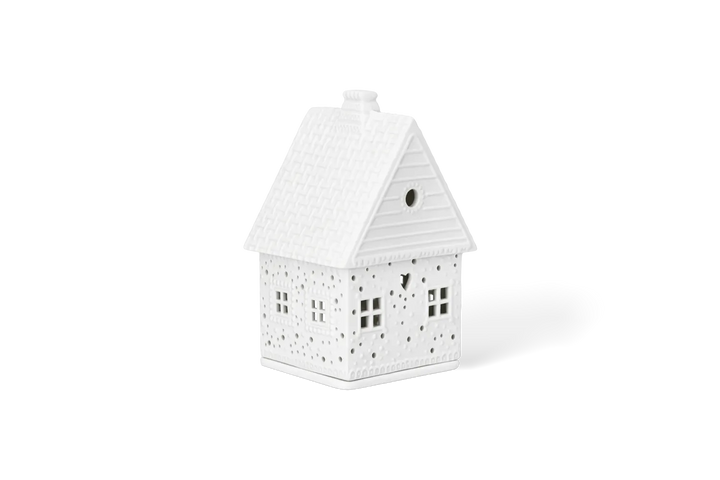 Räder Lichthaus Lebkuchen Porzellan Weiß 14 cm