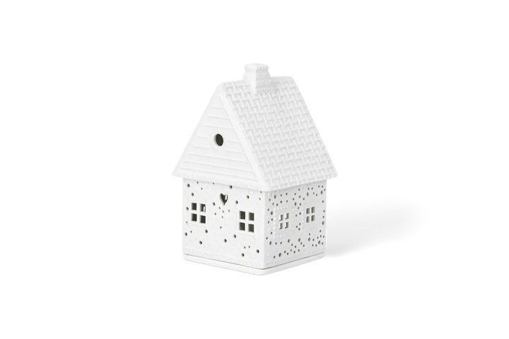 Räder Lichthaus Lebkuchen Porzellan Weiß 14 cm