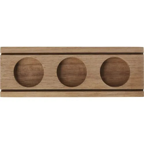 Räder Teelichthalter Lichtszene Lebkuchendorf Holz