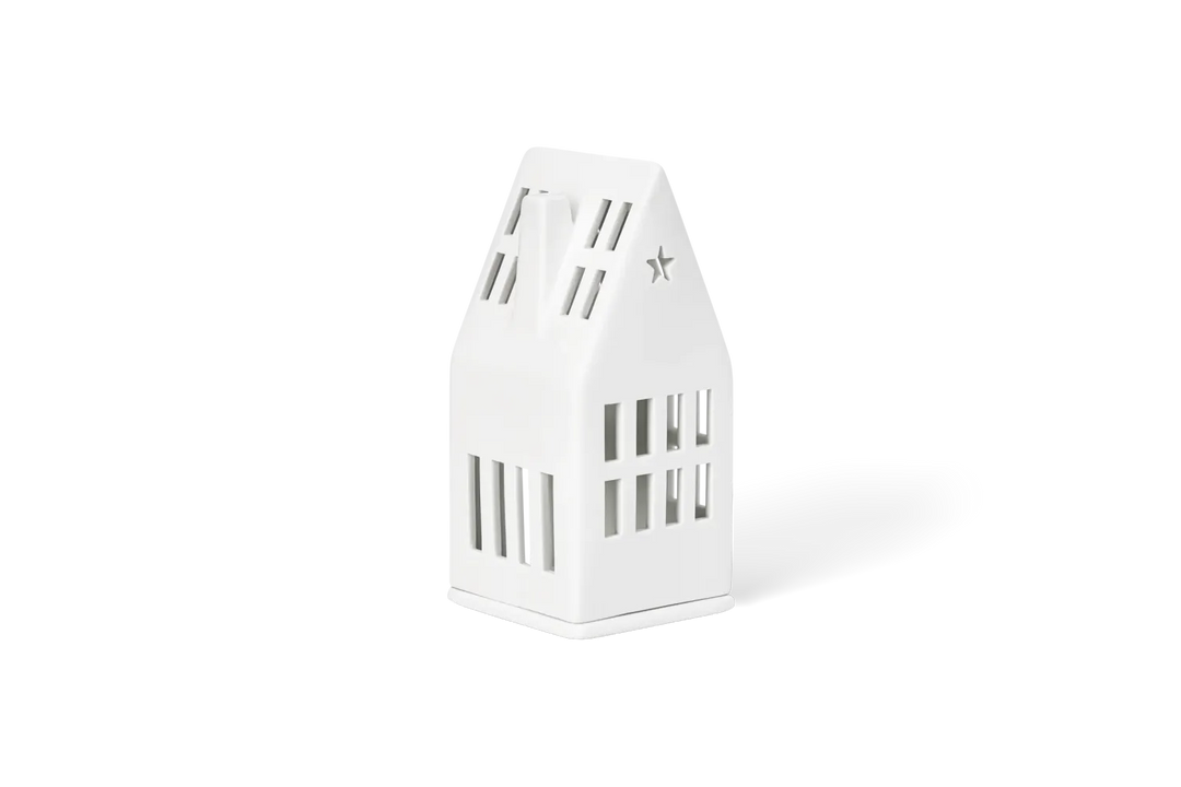 Räder Lichthaus Mini Traumhaus Porzellan Weiß