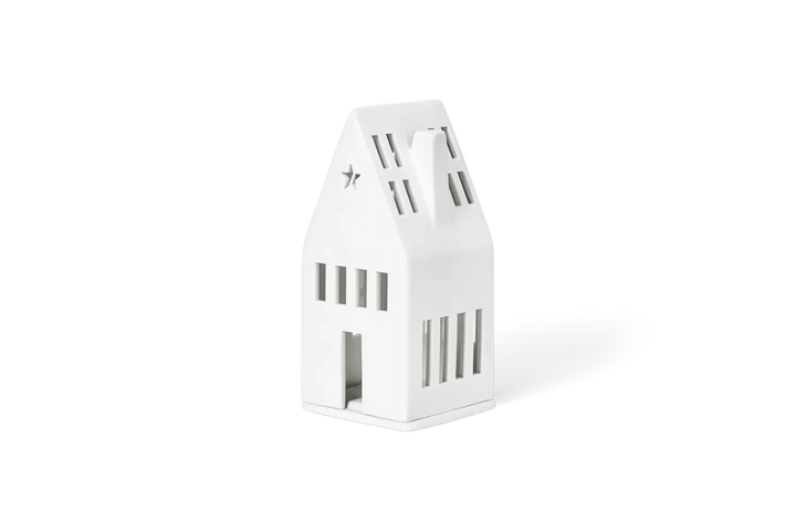 Räder Lichthaus Mini Traumhaus Porzellan Weiß