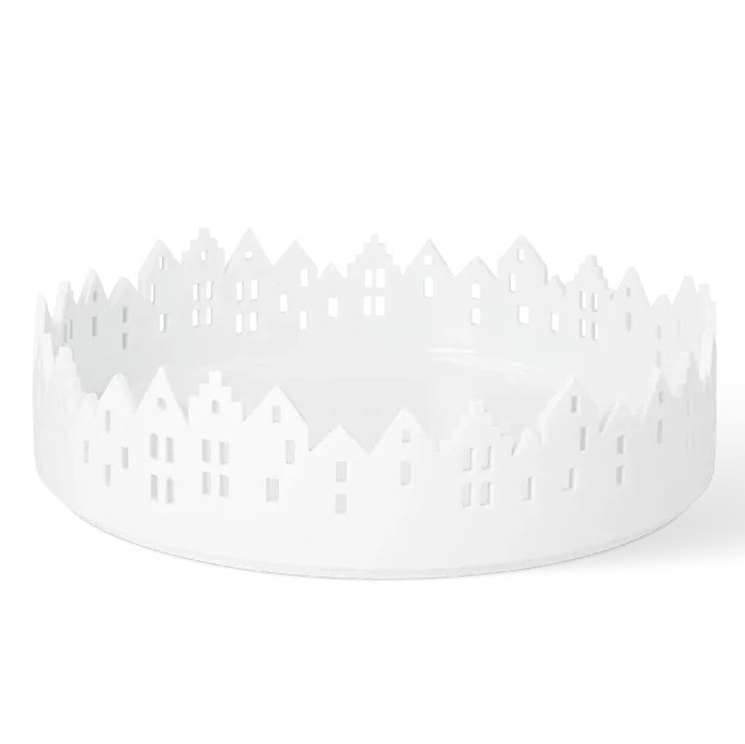 Räder Dekoschale Große Porzellan Häusersilhouette