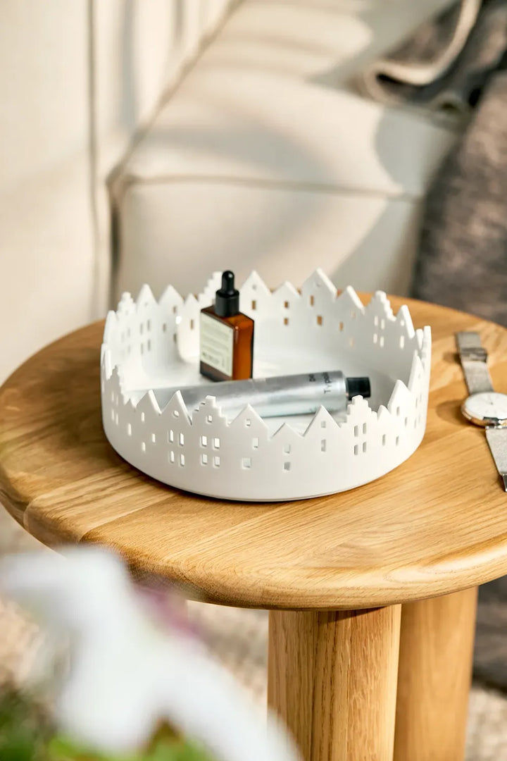 Räder Dekoschale Porzellanschale Stadt Weiß 20,00 cm