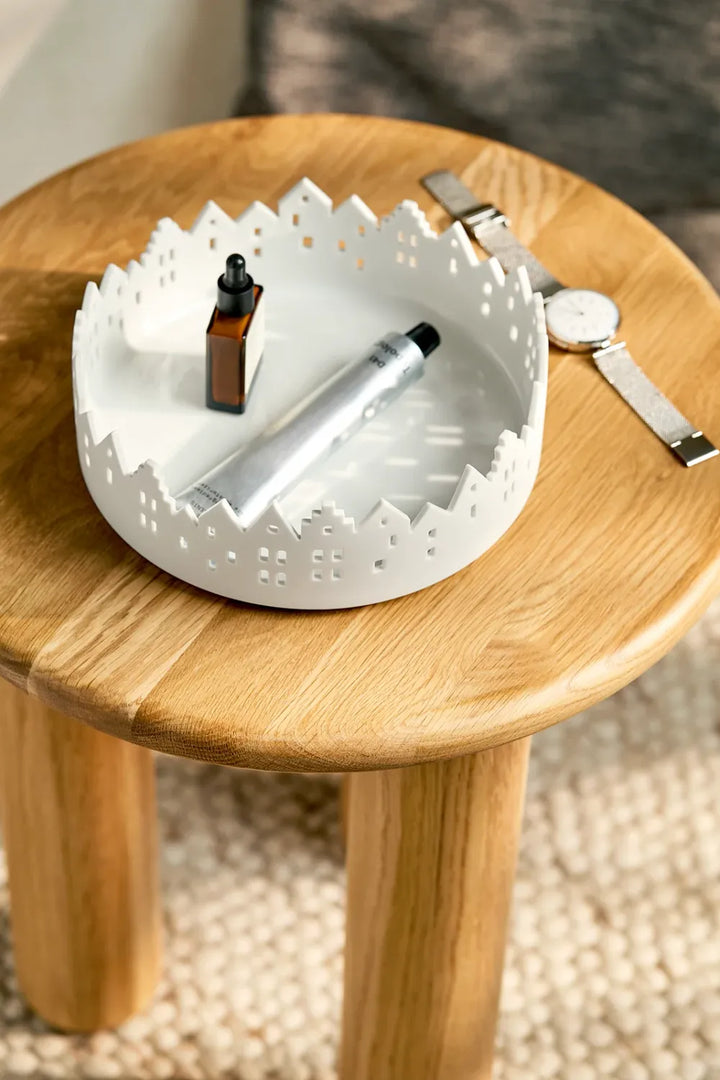 Räder Dekoschale Porzellanschale Stadt Weiß 20,00 cm