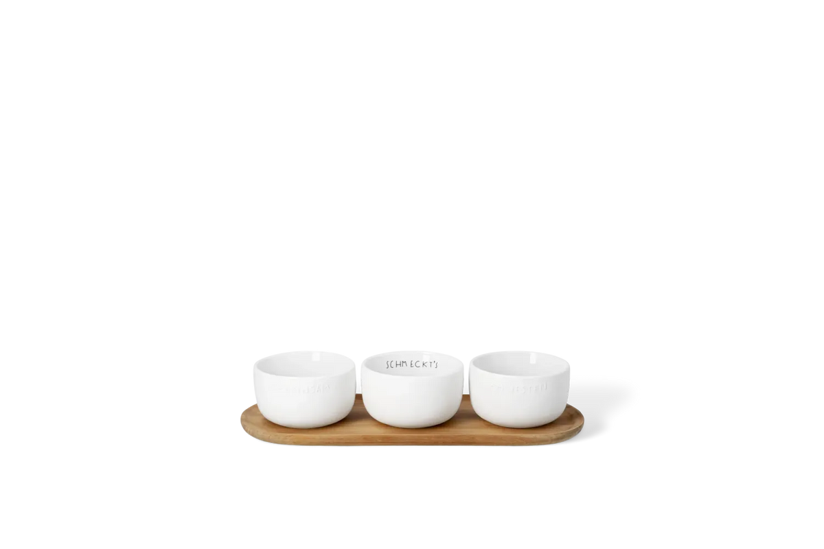 Räder Servierschale Schalenset Guten Morgen Weiß