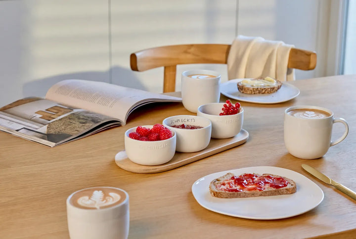 Räder Servierschale Schalenset Guten Morgen Weiß