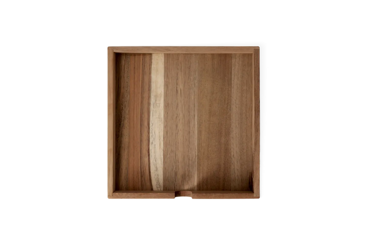 Räder Serviettenhalter Herz Akazienholz Set Braun