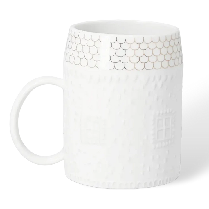 Räder Tasse Porzellantasse Haus Lebkuchen Relief