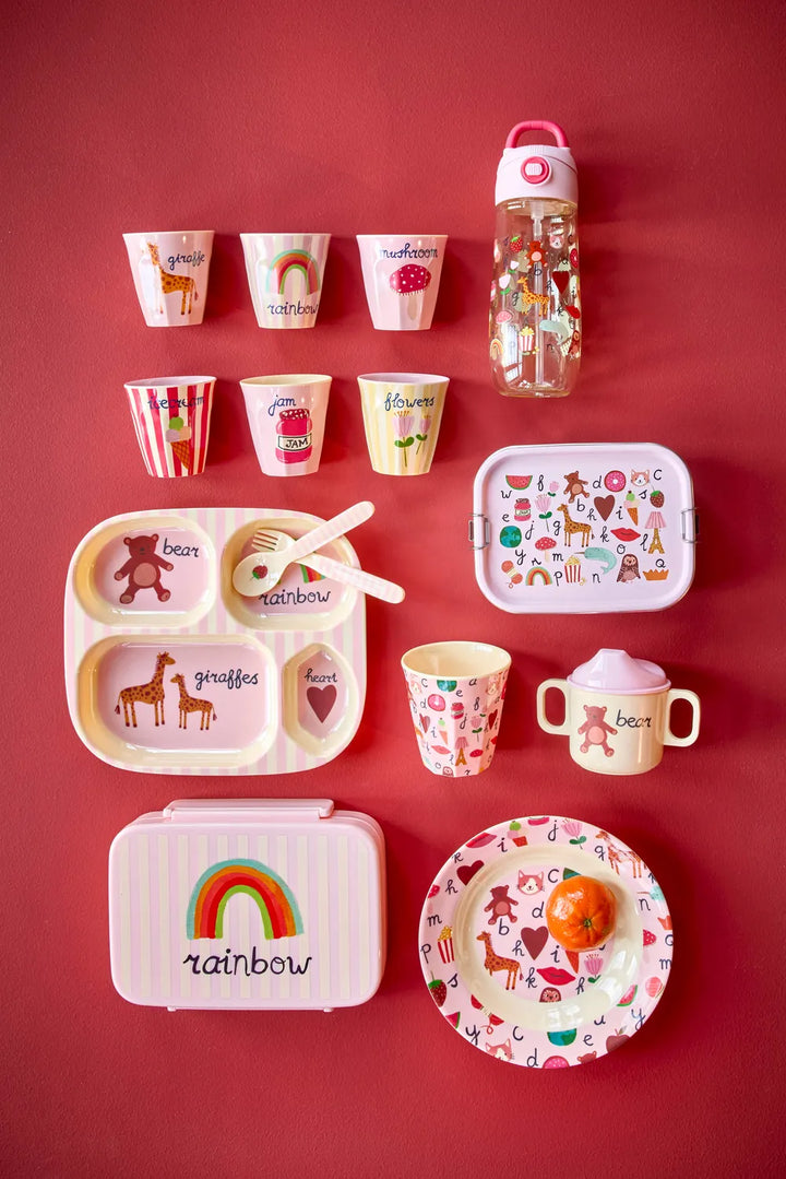 Rice Mittelgroße Kinderbecher - Pink
