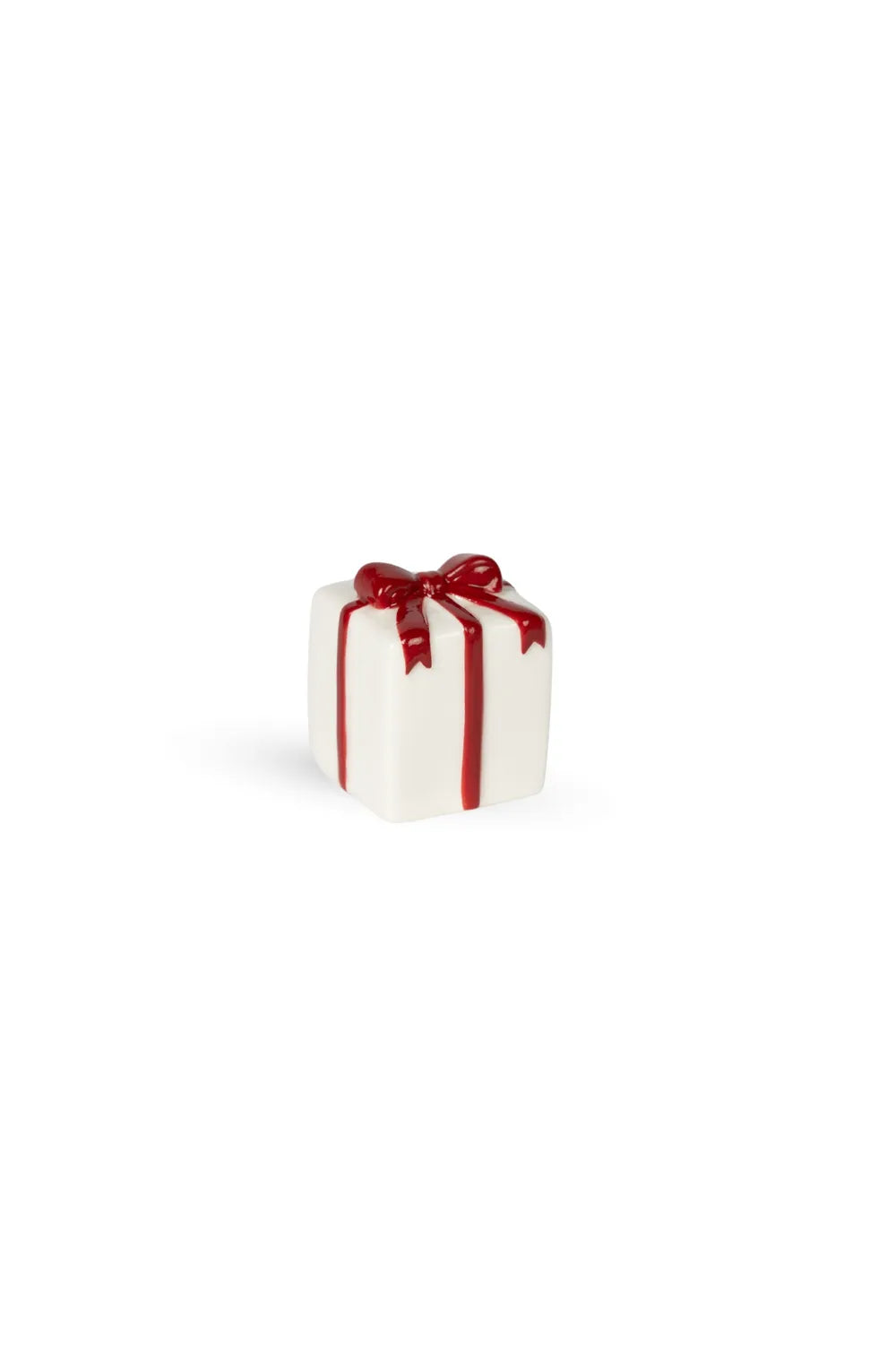 Storefactory Weihnachtsdeko Dekofigur Geschenk White