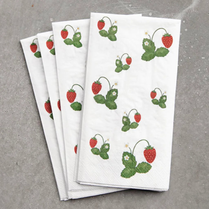 Storefactory - Jordgubbe Papierserviette Erdbeere