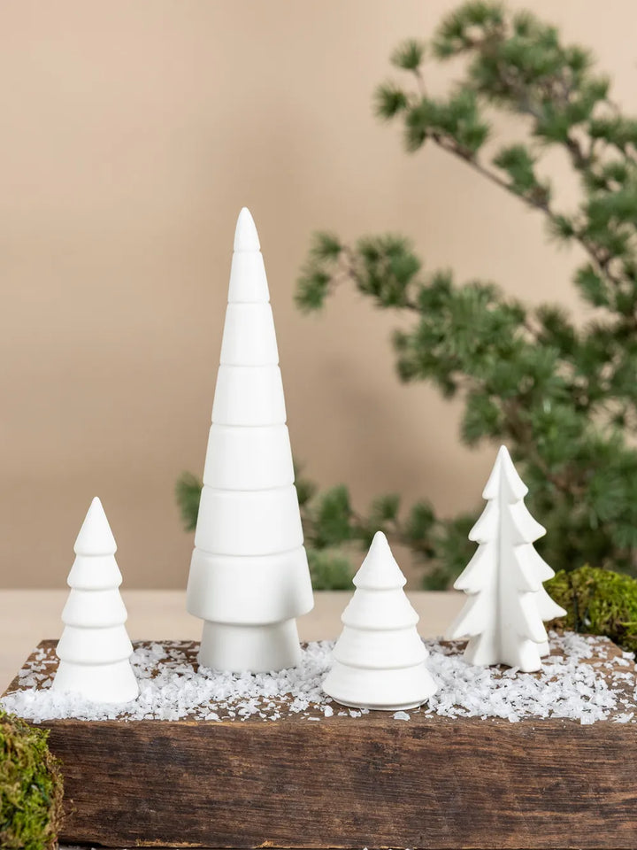Storefactory Deko-Tannenbaum aus Matter Keramik