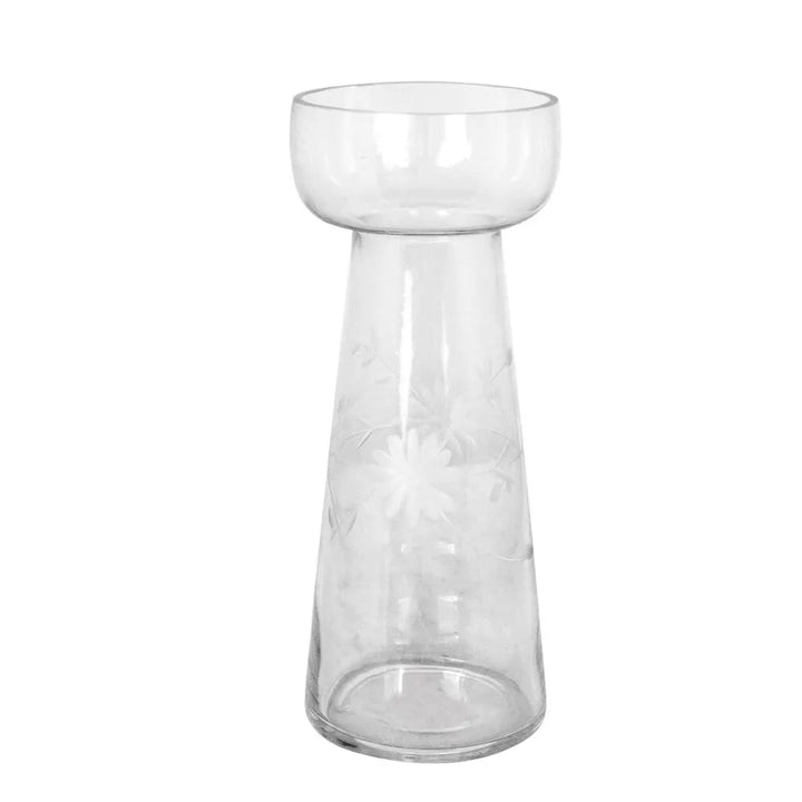Strömshaga Vase Hyazinthenvase Elsa Glas Transparent
