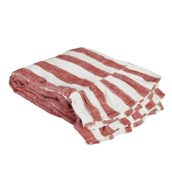 Strömshaga Tischdecke Gestreifte Ida Bio Baumwolle