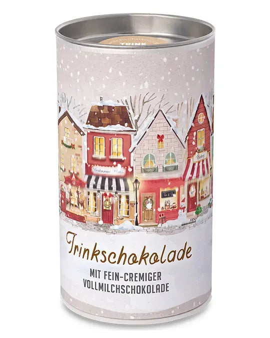 Theodor Maass Trinkschokolade Winterdorf in der Dose