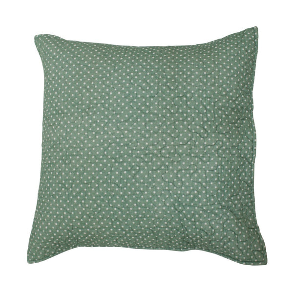 Dots in Dusty Green