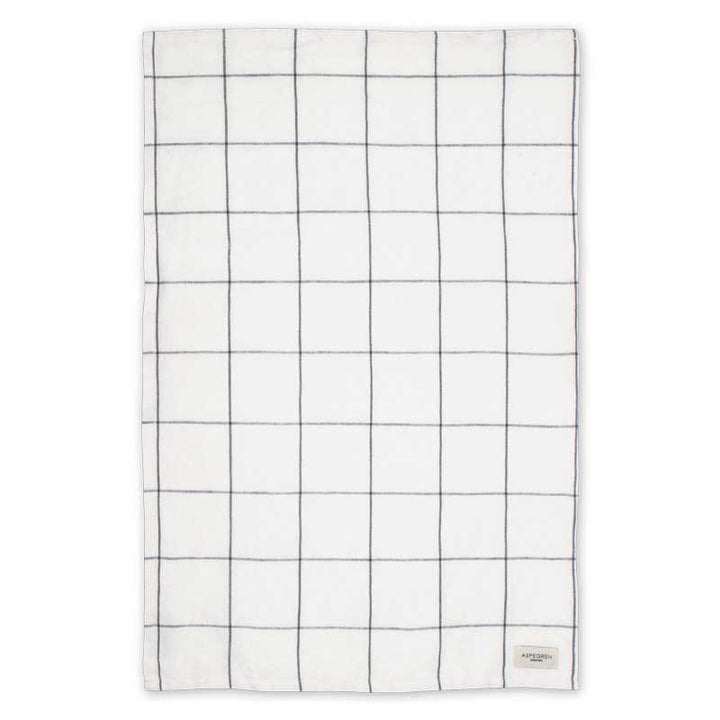 Aspegren - Geschirrtuch Design Squares White and Black