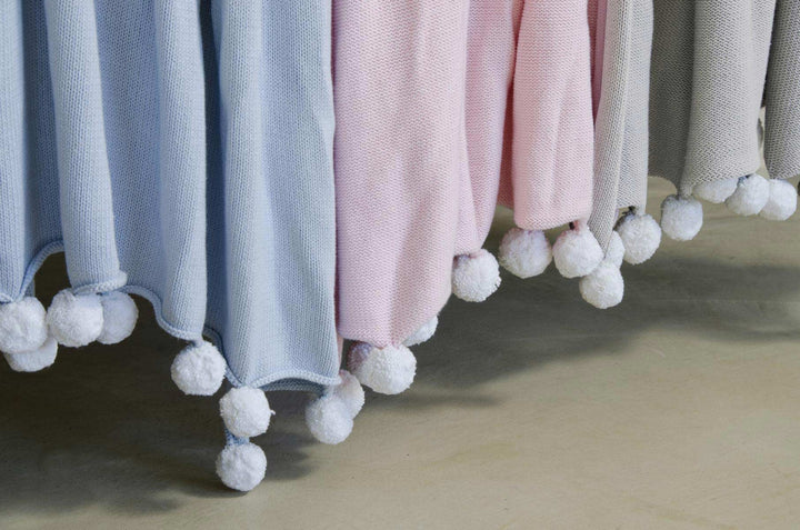Lorena Canals - Kinderstrickdecke Blanket Bubbly Soft Pink