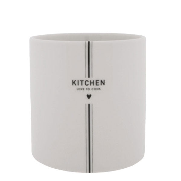 Bastion Collections - Utensilienbehälter Kitchen Love to Cook