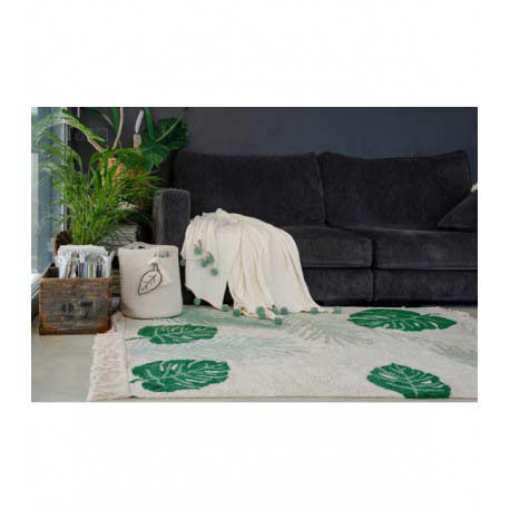 Lorena Canals - Strickdecke Blanket Bubbly Natural Green
