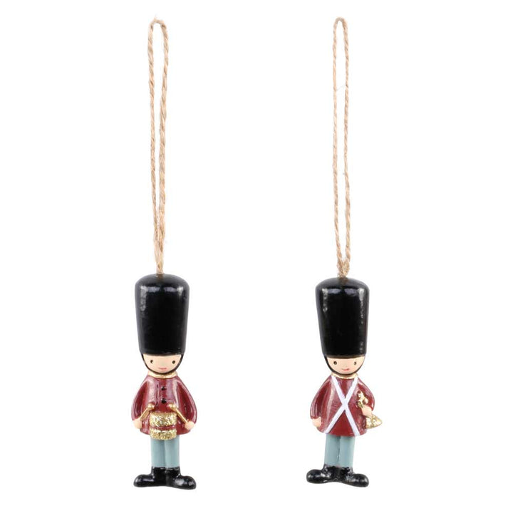 Chic Antique - Anhänger Soldaten Orchester 2er-Set antique cherry