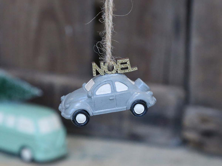 Chic Antique - Autoanhänger Noel blau