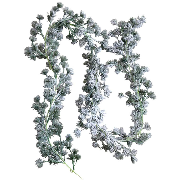Chic Antique - Fleur Zedernbaumranke mit Schnee 180 cm