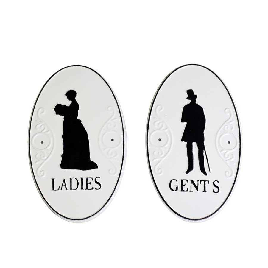 Chic Antique - Ladies & Gents Schild