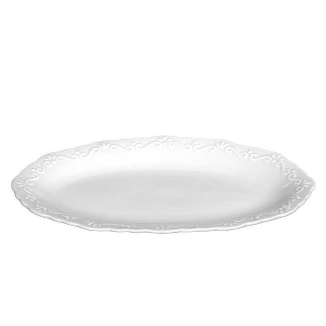 Chic Antique - Provence Tablett oval weiß