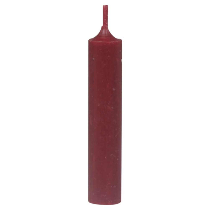 Chic Antique - Stabkerze kurz rot 5er-Bund Höhe: 11cm