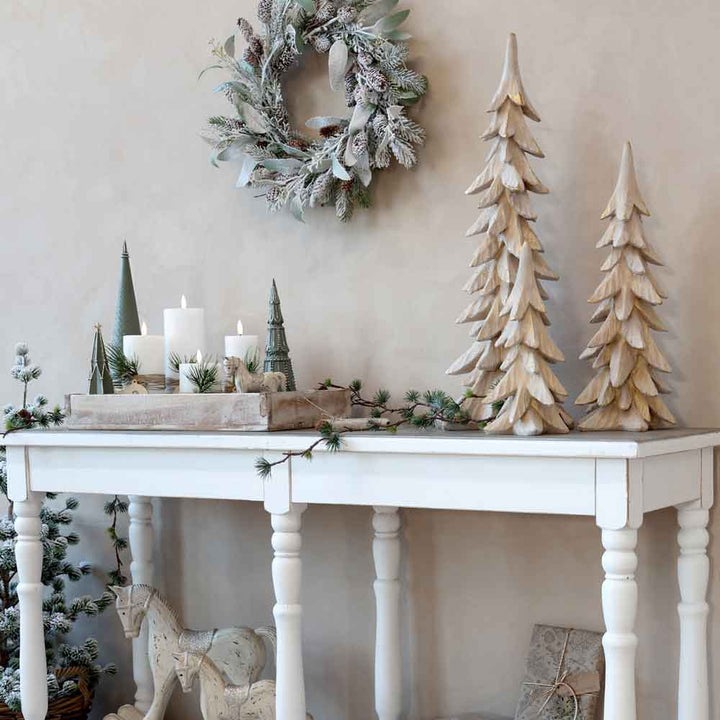 Chic Antique - Weihnachtsbaum mit Golddekor und Samt large