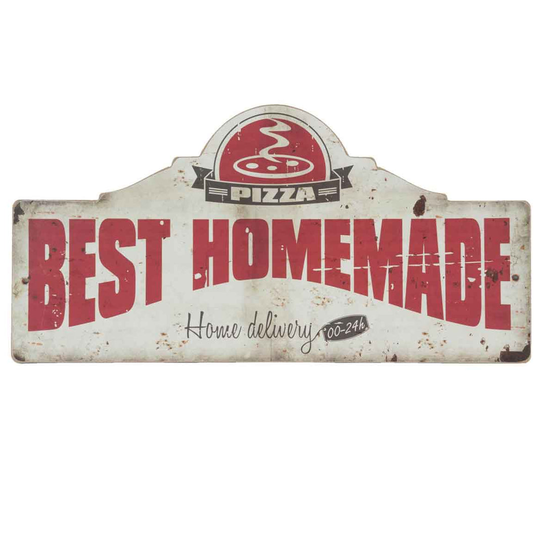 Clayre & Eef - Holzschild Pizza Homemade