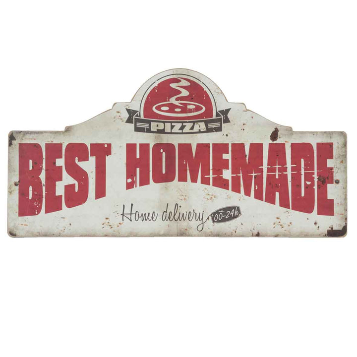Clayre &amp; Eef - Holzschild Pizza Homemade