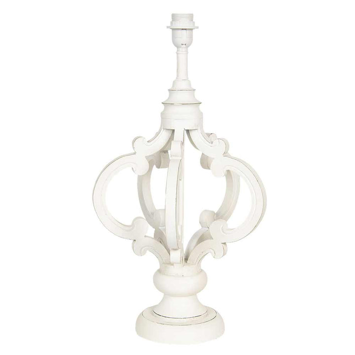 Clayre & Eef - Lampenfuss Stehlampe Shabby Chic white
