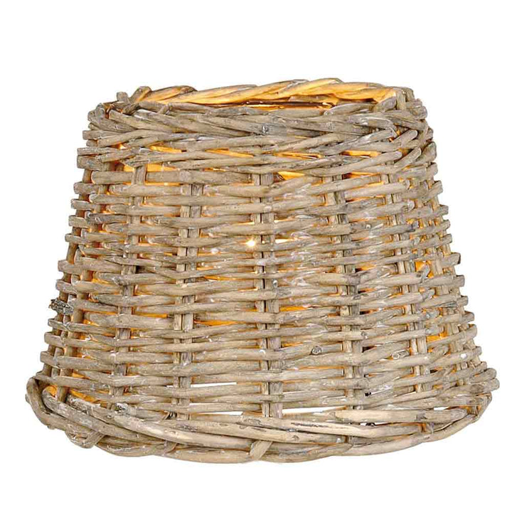 Clayre &amp; Eef - Lampenschirm Rattan 23 cm