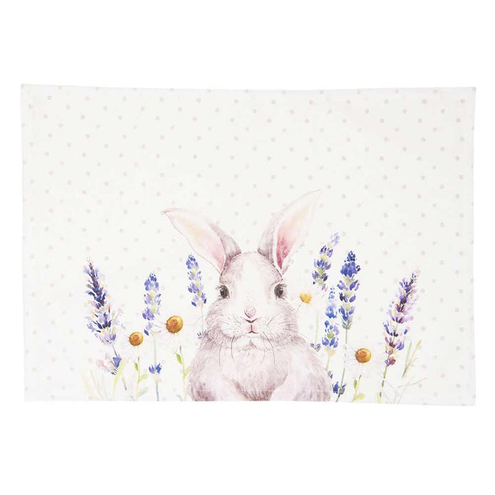 Clayre &amp; Eef - Platzset Hase Flower